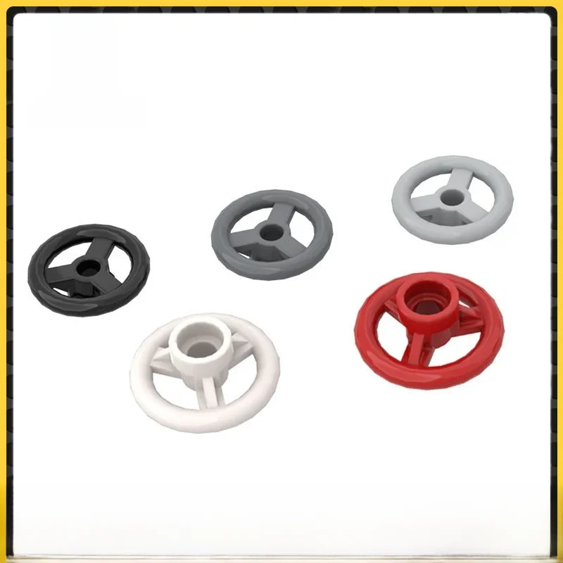 10Pcs MOC Parts 30663 16091 Steering Wheel Small 2 x 2 Compatible Bricks DIY Assmble Building Block