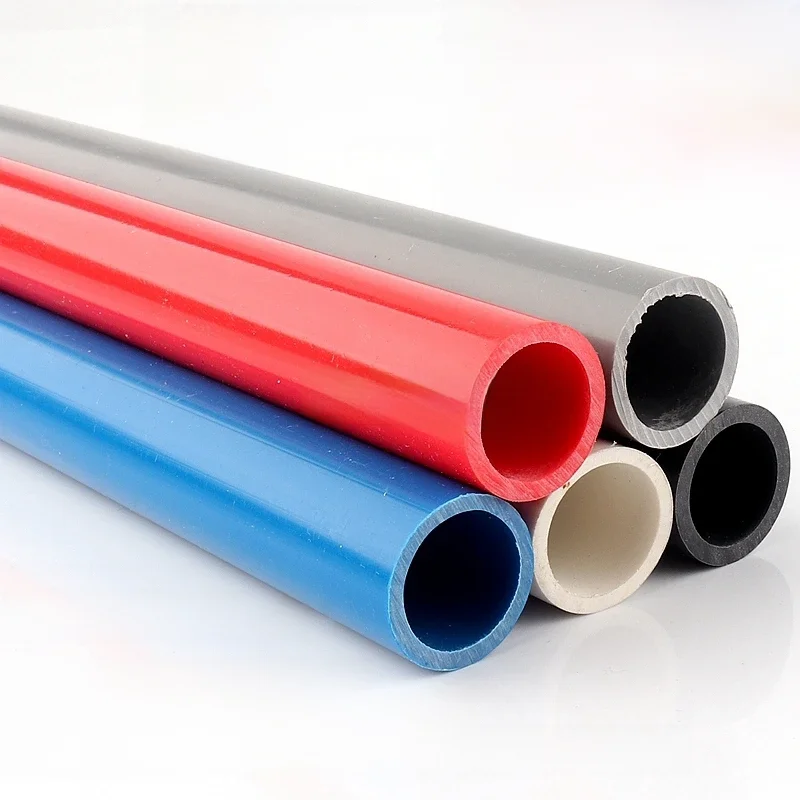 1pc 20~75mm UPVC Tube Aquarium Fish Tank PVC Pipe Home Garden Irrigation Watering Hydroponic Planting Frame Tube 49~50cm Long