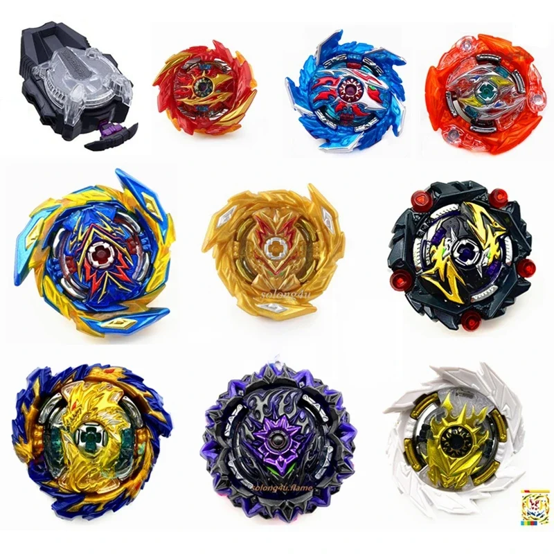 Solong4u Flame Super King Styles Spinning Tops Toys for Children Bey only