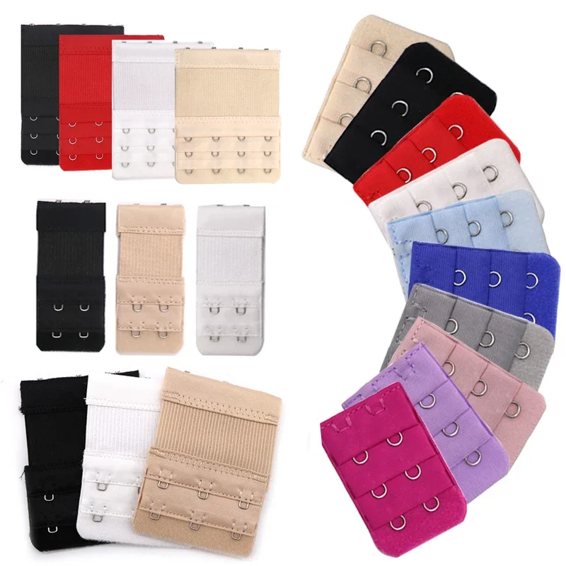 3/4/5pcs Enlarge Bra Extension Replacement Women's Bra Extender Buckle Hooks Extension Female