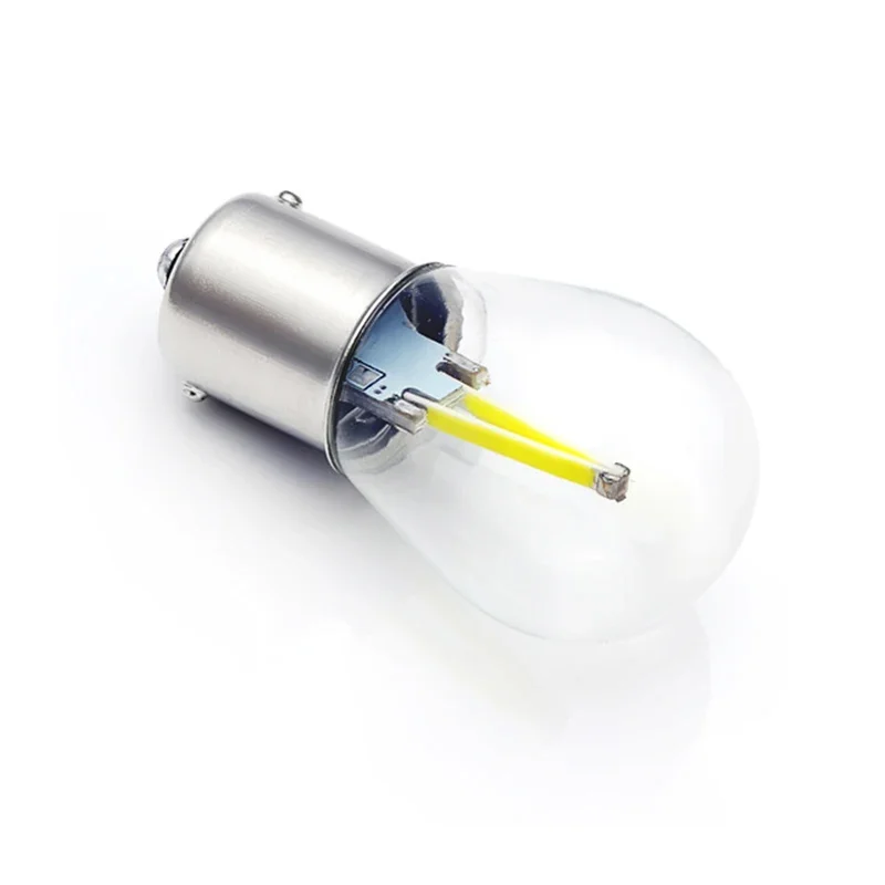 1X P21W Ba15s 1156 Led Filament Chip Car Light Bulb S25 Auto Vehicle Reverse Turning Instructions