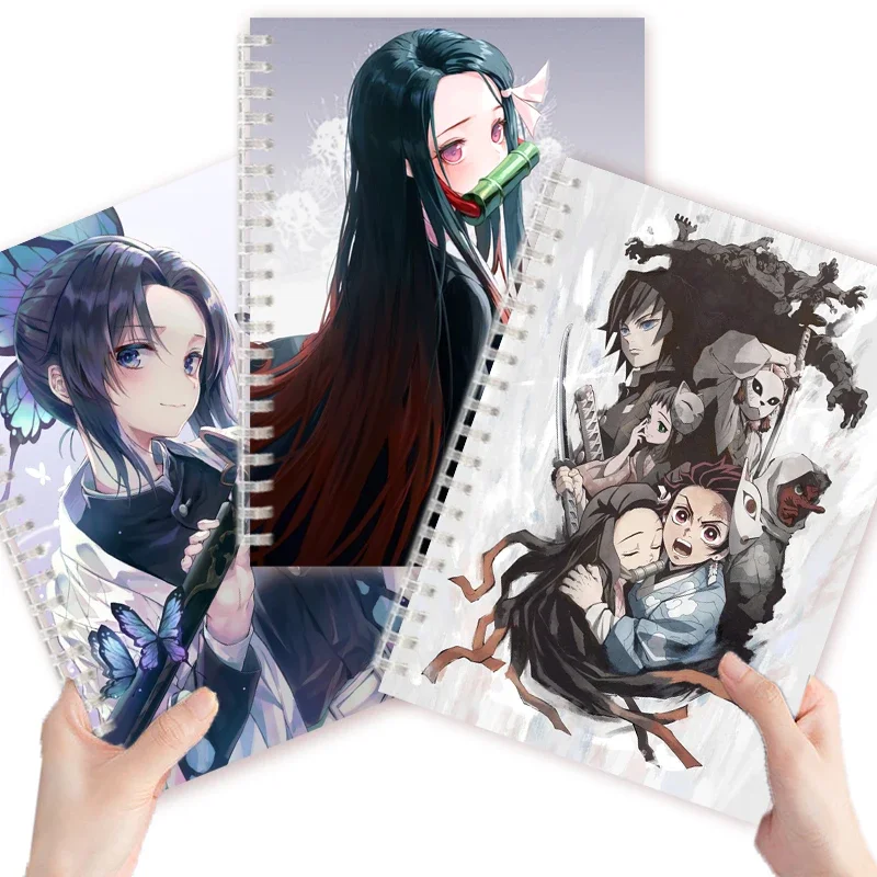 Demon Slayer Kimetsu no Yaiba Notebook Ghost Blade Note Book Diary Filofax Planner Agenda Kimiya