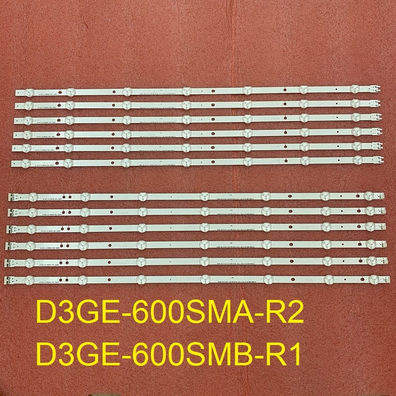 LED backlight strip(12)for Samsung UN60FH6200 UN60H6103 UN60J620DAF UE60H6273 UE60H6204 UA60H6003 UE60H6203 BN96-29075A 29074A