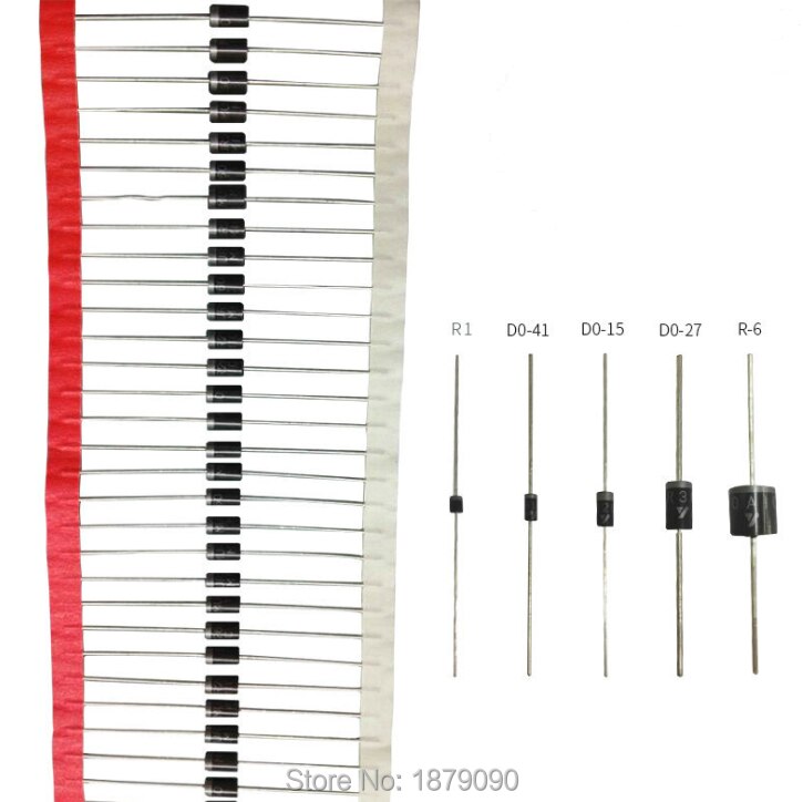 Free shipping 100PCS 11DQ04 11DQ05 11DQ06 11DQ09 11DQ10 1A 40V 50V 60V 90V 100V DO-41 R-1 NEW IN STOCK