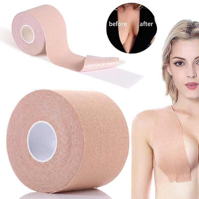 Sexy Boob Tape Women Nipple Cover Silicone Push Up Bra Body Invisible Sticky Bras Waterproof Magic Breast Lift Tape Bra Extender