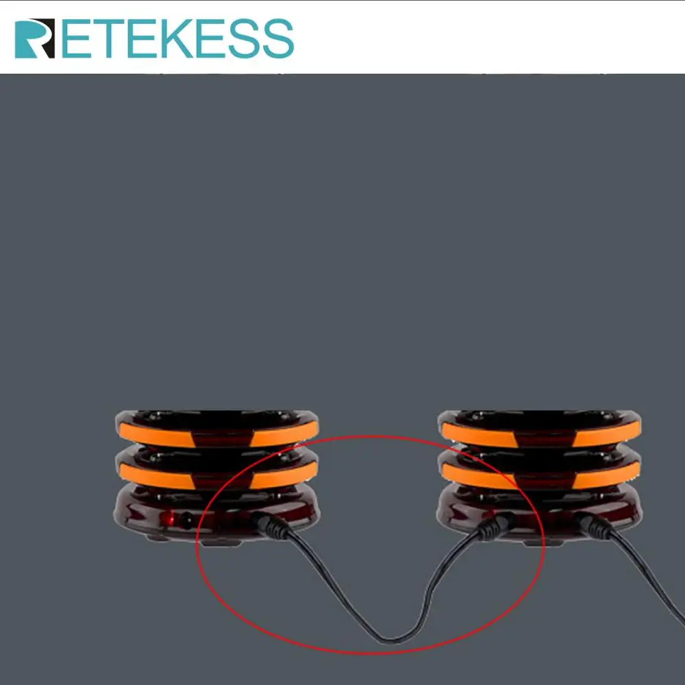 1Pcs Connection Cable For Retekess TD156 Restaurant Pagers Wireless Calling System Queuing Cafe Bar Clinic Food Truck Food Court