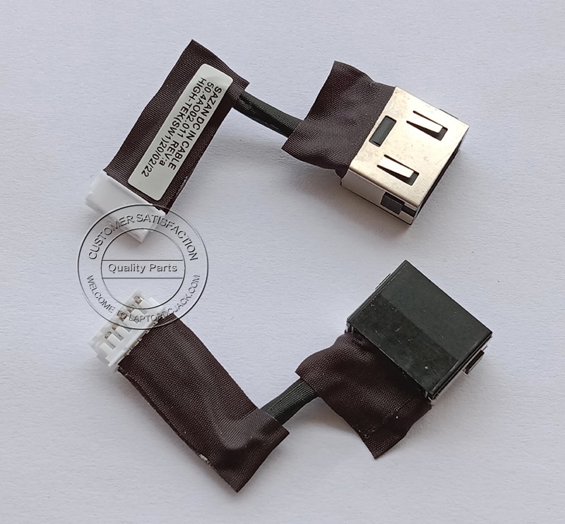 Laptop DC Power Jack In Cable for Lenovo ThinkPad P50S T550 T560 W550S 00JT433 50.4AO02.001 50.4AO02.011