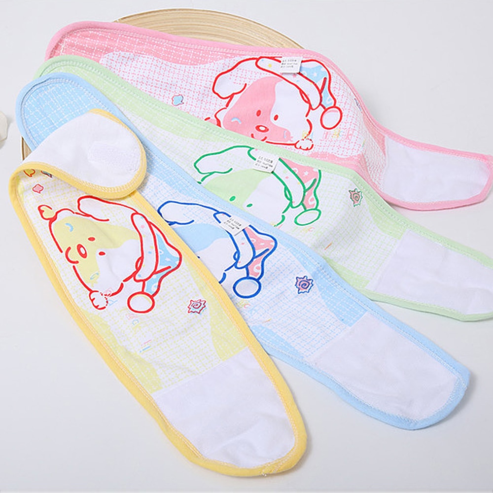 1PC Infant Umbilical Cord Care Belly Navel Belt Belly Protection Baby Newborn Soft Breathable Cotton Umbilical Cord Care