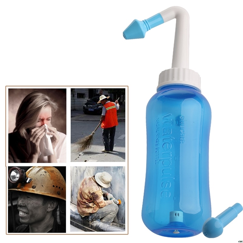 300ml Family Adults Children Nasal Wash Cleaner Nose Protector Cleans Moistens Child Adult Avoid Allergic Rhinitis Neti Pot