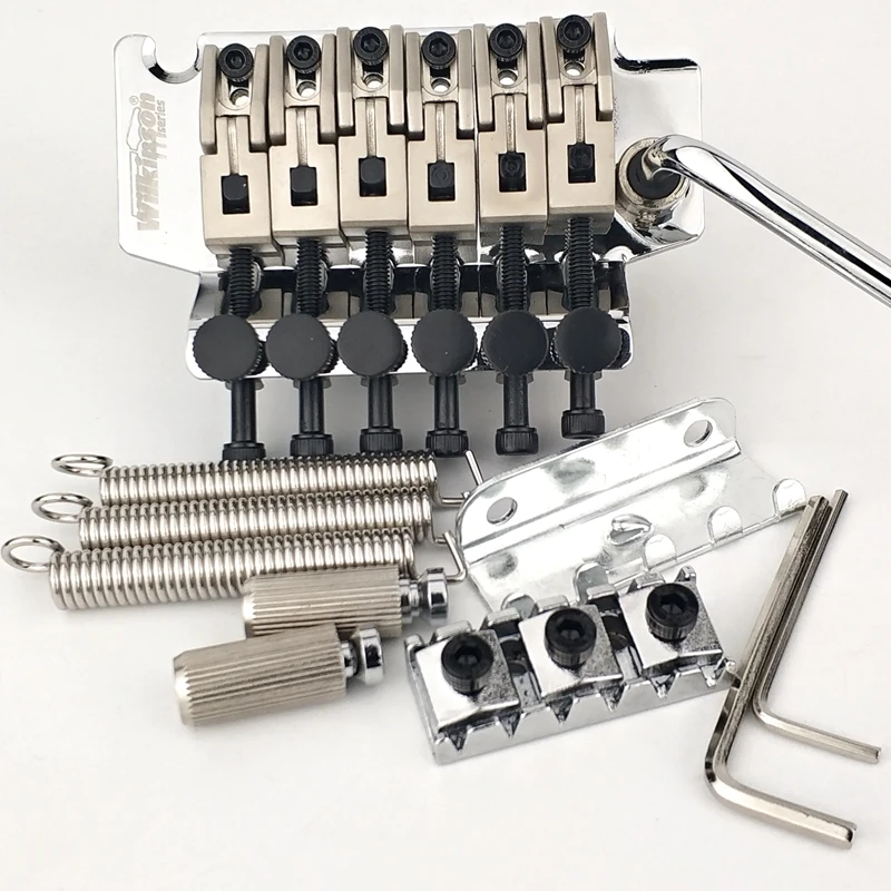 Wilkinson WODL1 Licensed 6-String Electric Guitar Double Locking Tremolo System Bridge 42mm R2 Nut