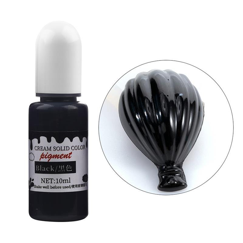 24 Color DIY UV Epoxy Resin Pigment Crystal Solid Color Precision High Concentration Cream Solid Color Pigment for Resin Craft