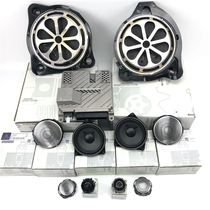 Car subwoofer speaker For Benz C W205 GLC X253 E W213 series high quality  tweeter bass horn audio