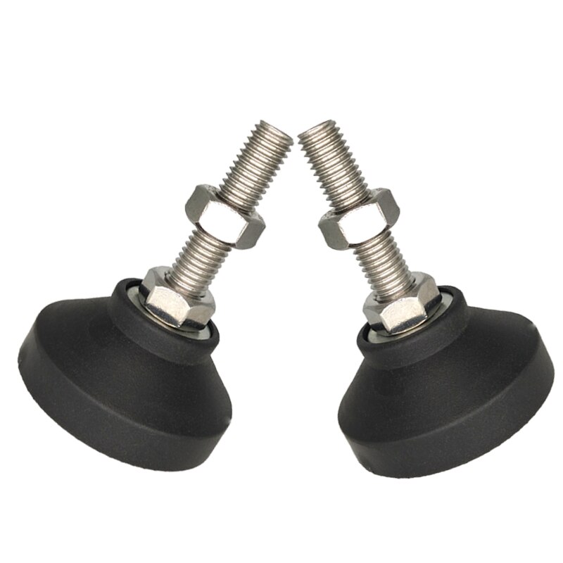 Fixed Adjustable Screw Furniture Support Legs Fixed Hooves Anchor Cup for Machine Anti-skid Shock Absorber Protector Furniture