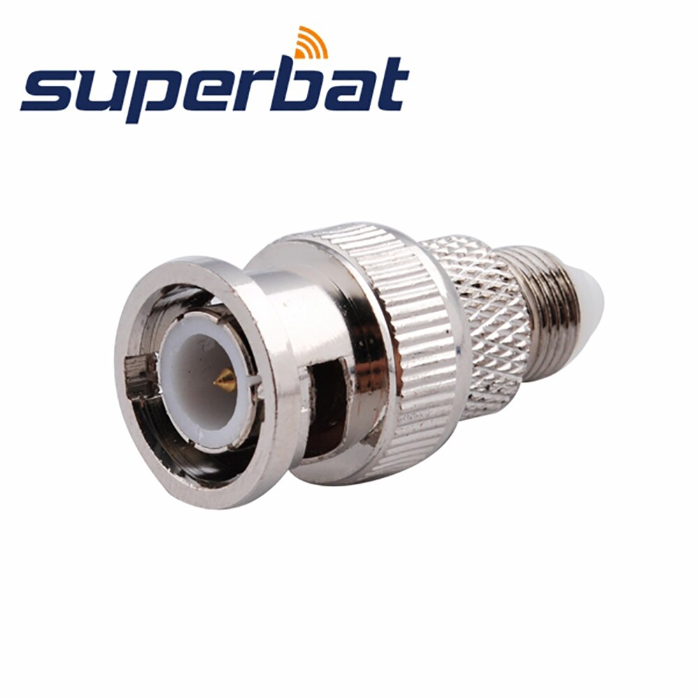 Superbat BNC-FME Adapter BNC Male to FME Female Straight RF Coaxial Connectors