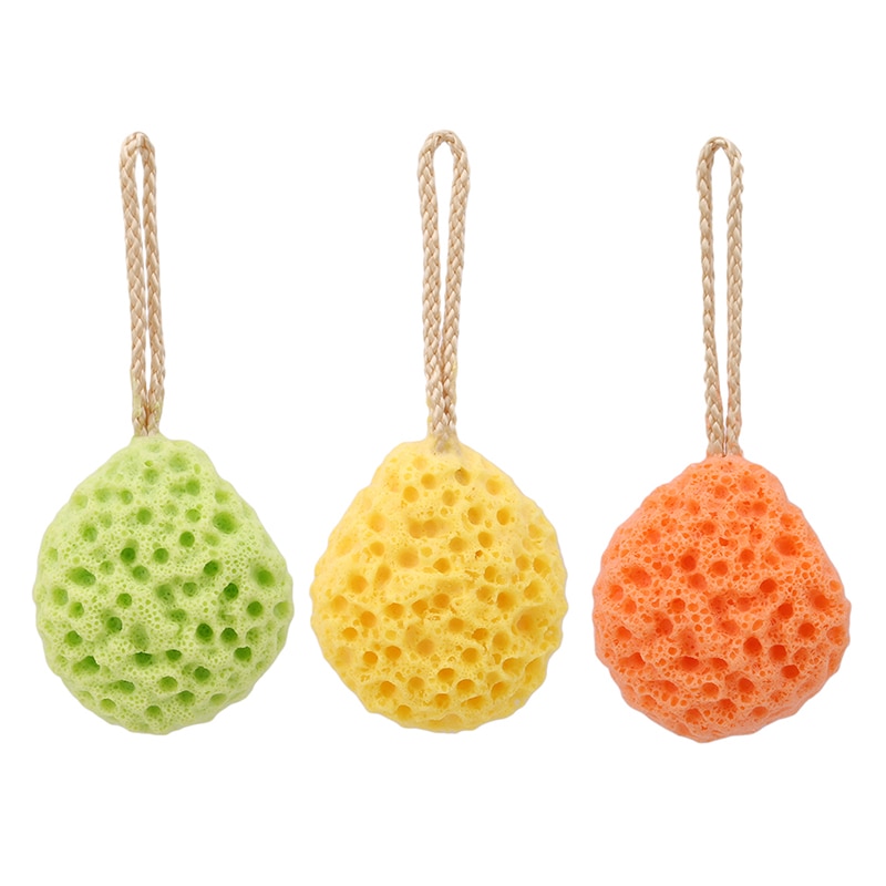Toddler Baby Shower Exfoliating Body Cleaning Scrubber Infant Kids Bath Brushes Bath Children Massage Sponge Bathing Accessories