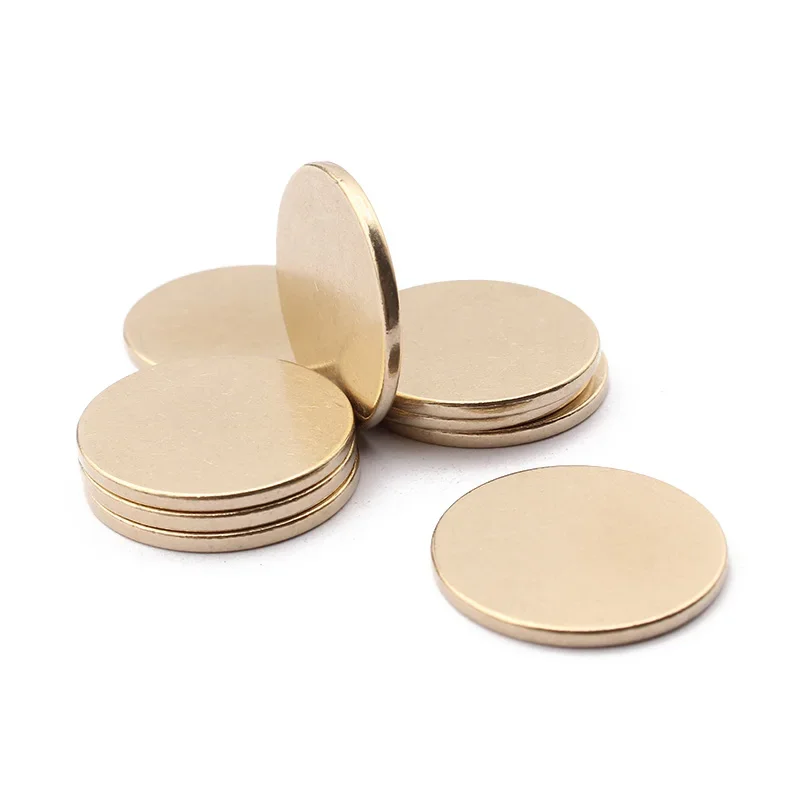 5pcs Raw Brass 25mm Round Blank Stamping Tag Disc Charms 1.8mm thickness For DIY Coin Jewelry Making
