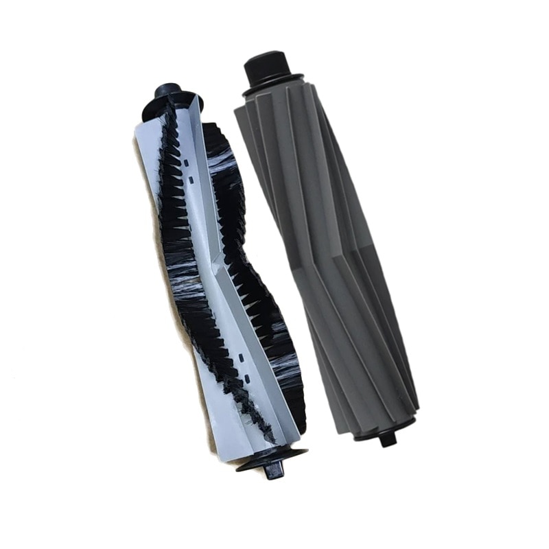 Robot Vacuum Cleaner Roller Brush Rubber Brush for Ilife A9s A9 A7 X800 Robot Vacuum Cleaner Parts Hair Rubber Brush Replacement