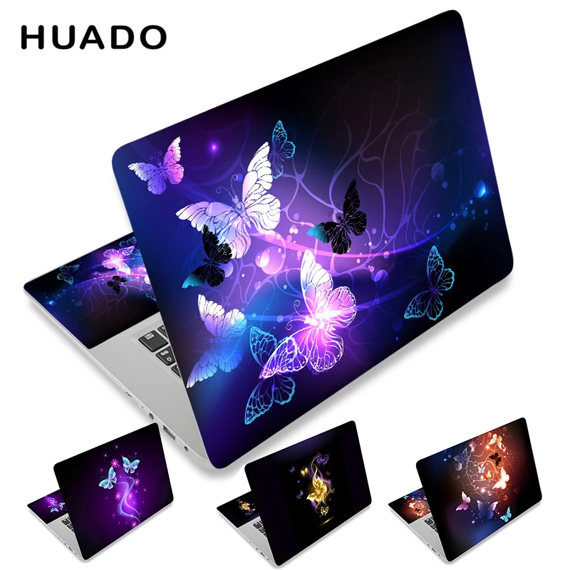 Butterfly laptop skins notebook stickers for 15" 15.6" 13" 13.3" 14" computer sticker for macbook/