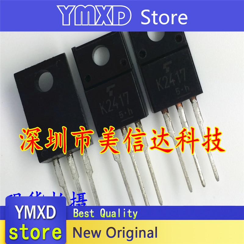 10pcs/lot New Original K2417 2SK2417 Field Effect Tube TO-220F In Stock