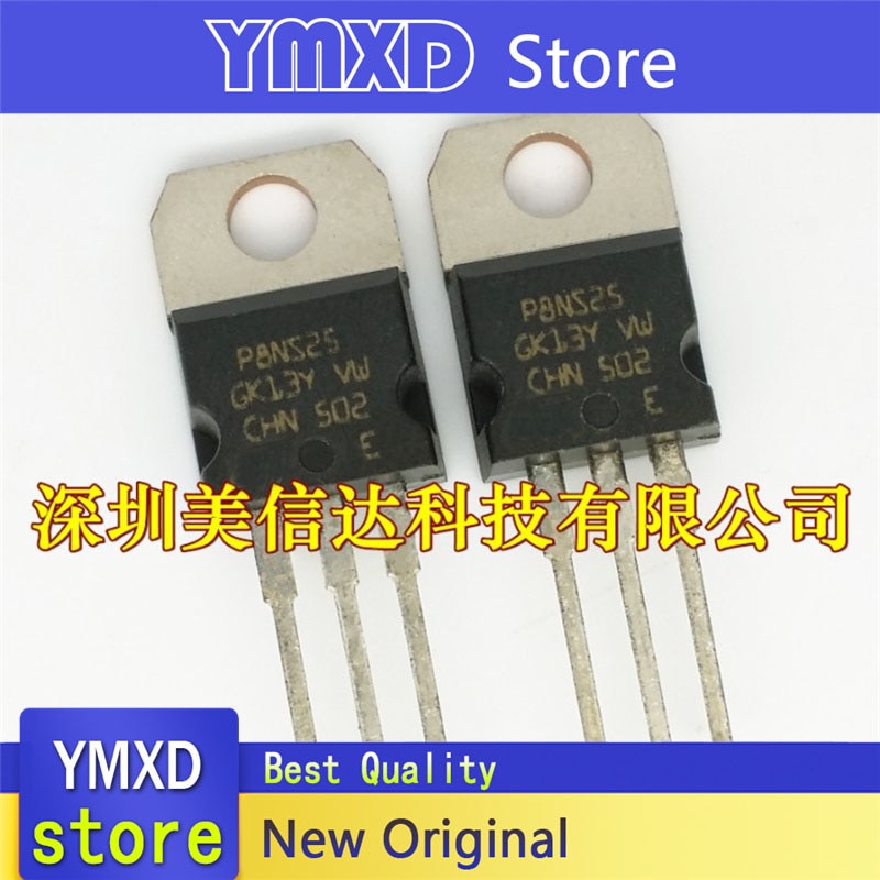 10pcs/lot New Original P8NS25 STP8NS25 Field Effect Tube In Stock