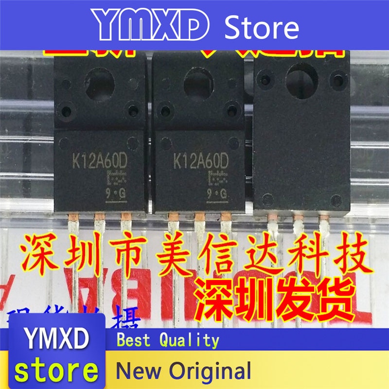 10pcs/lot New Original K12A60D TK12A60D 12 TO220F A600V Field Effect Tube In Stock
