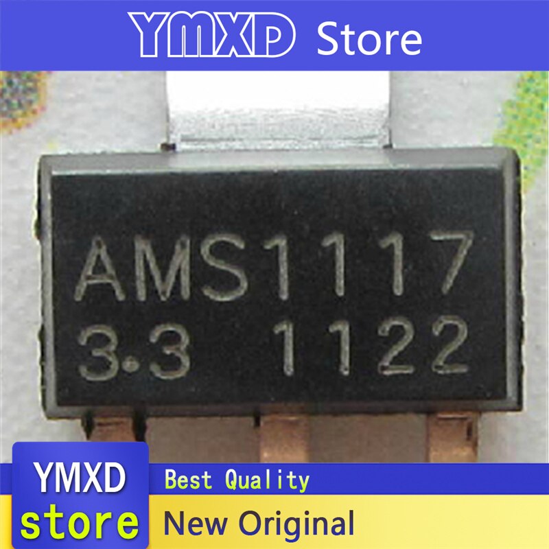 10pcs/lot New Original AMS1117-3.3 FP1117-3.3 LM1117-3.3 3.3V SOT223 In Stock