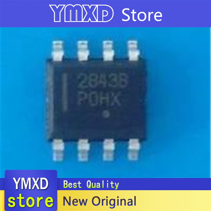 10pcs/lot New Original 2843B UC2843BD1R2G UC2843B SOP-8 patch power chip In Stock