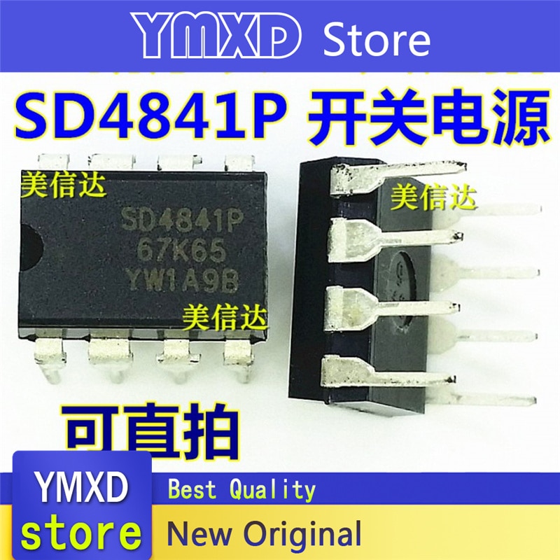 10pcs/lot New Original SD4841 SD4841P SD4841P67K65 switching power supply chip direct DIP8 pin In Stock