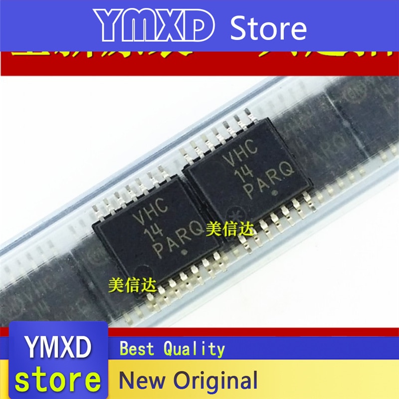 10pcs/lot New Original Silk screen VHC14 74VHC14MTCX patch TSSOP14 logic chip In Stock