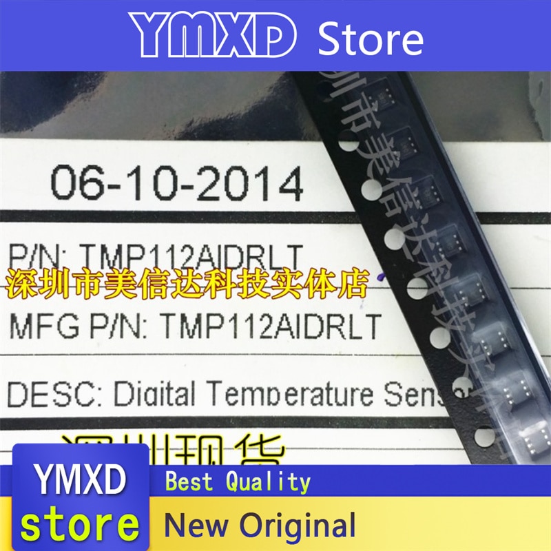 10pcs/lot New Original TMP112AIDRLT SOT-563 temperature management