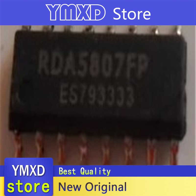 10pcs/lot New Original RDA5807 fmFM stereo radio core SOP-16 pin patch In Stock