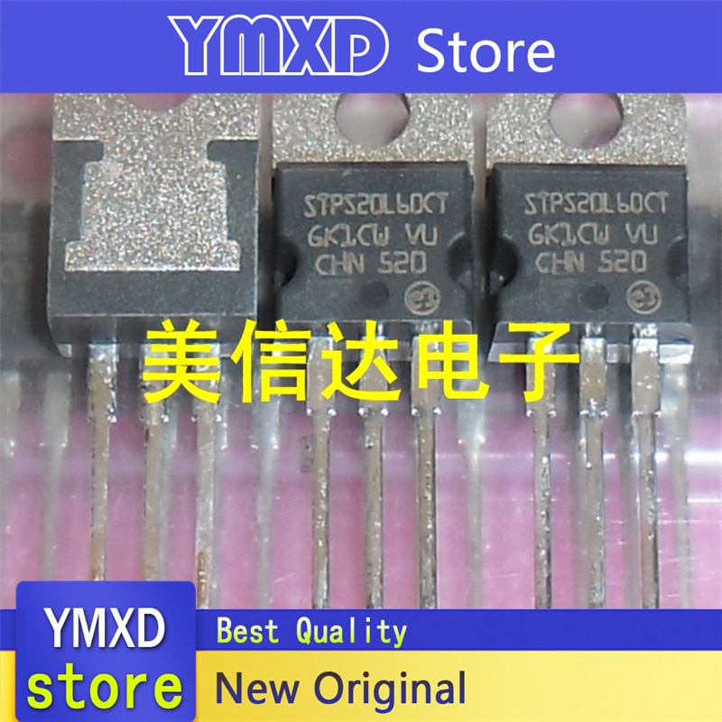 10pcs/lot New Original STPS20L60CT 20A60V Schottky Diode In Stock