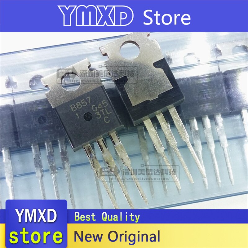10pcs/lot New Original 2SB857 B857 TO-220 in-line transistor one-stop with single In Stock