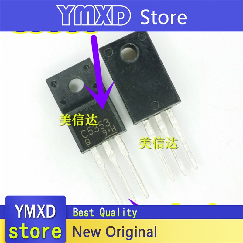 10pcs/lot New Original C5353 2SC5353 2SC5353Q 5A 800V TO220F triode In Stock