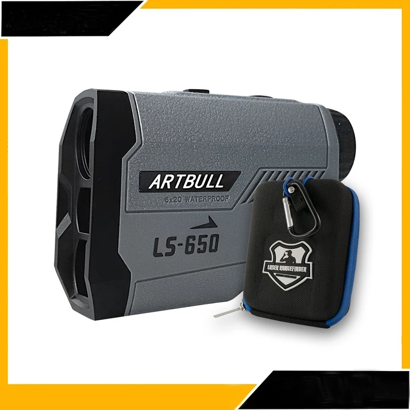 Laser Rangefinder Hunting Outdoor 1200M 650M Golf Range Finder with Flag-Lock Slope Adjusted