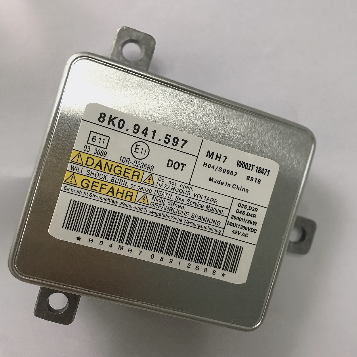 1x8K0941597C 8K0.941.597 C 8K0.941.597.C W003T18471 Xenon Headlight BALLAST ForAudi A1 A3 A4 A5 A6 A7 A8 Q3 Q5 Q7 VW CC