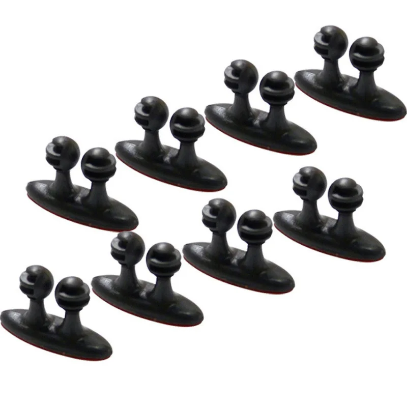 8pcs/set Line Clip Car Accessories Dashboard Ornament Pendant Office Home Car Interior Accessories