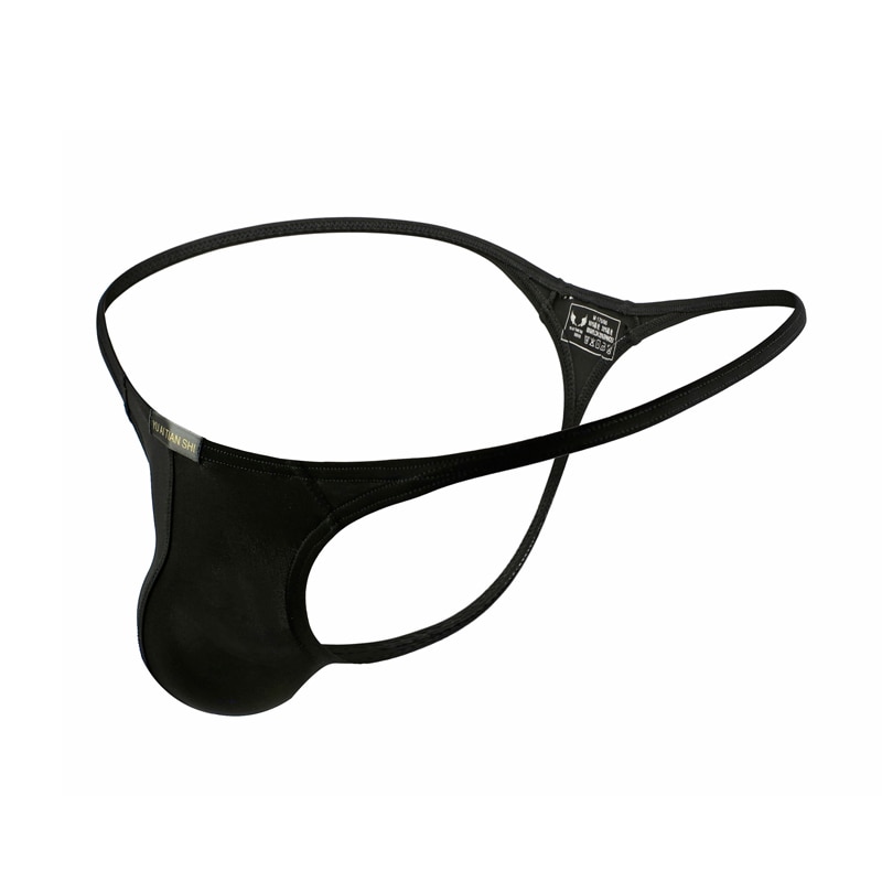 Men Thongs and G Strings Underwear Low Rise Solid Briefs Penis Hipster Jockstrap Lingerie Tanga Hombre Sexy Breathable Thong