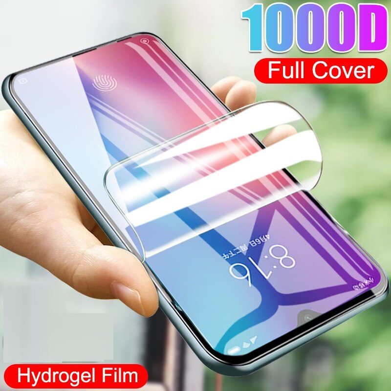 Hydrogel Film Screen Protector For Motorola Moto G8 G9 Play G7 Power E6 Plus E 2020 mto One Vision Zoom Macro Action Full Cover