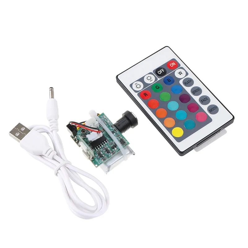 16 Colors USB LED Moon Lamp Board Remote Control Light Source Night 3D Printer Parts With Remote