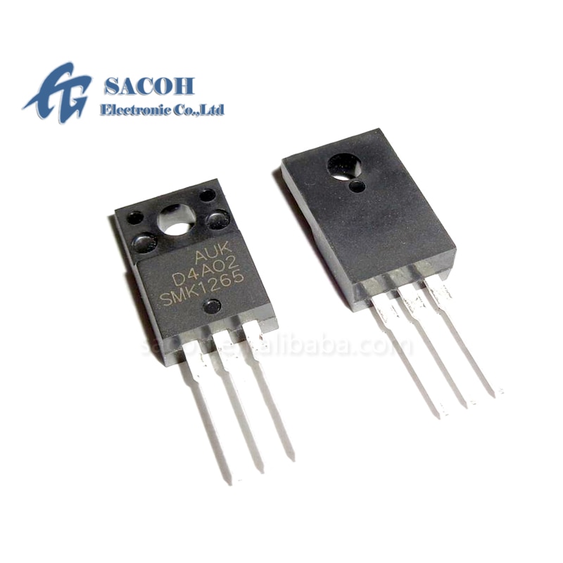 New Original 10PCS/Lot SMK1265 SMK1265F SMK1265FD or SMK1260F SMK1260WF SMK1260 TO-220F 12A 650V MOSFET