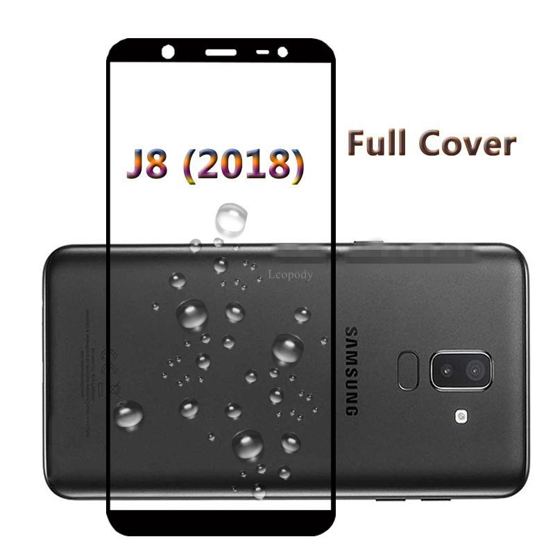 Full Cover Tempered Glass For samsung Galaxy J8 J810F/DS J810G/DS Screen Protector Protective Film for GALAXY J8 J810F Glas SKLA