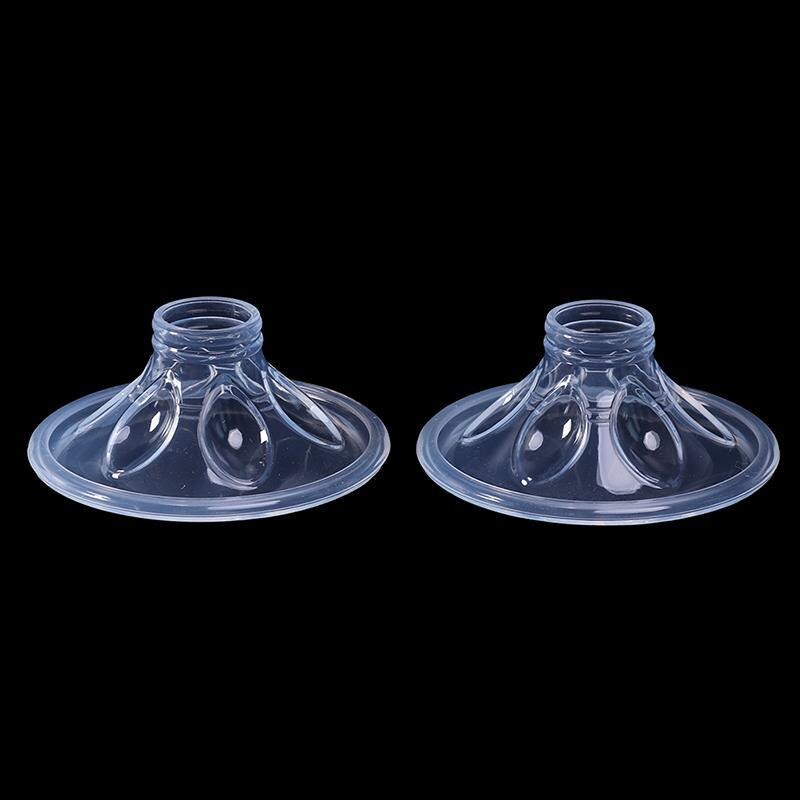 2PCS Silicone Generic Breastfeeding Nursing Breast Strong Pump Baby Feeding Massage Cushion For manual/electric Breast Pumps