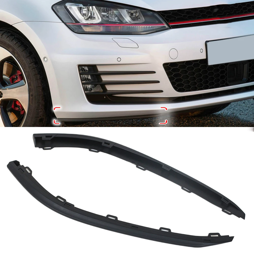 Car Front Bumper Lip Lower Spoiler Air Deflector Valance Trim For Volkswagen VW Golf MK7 GTI 2015