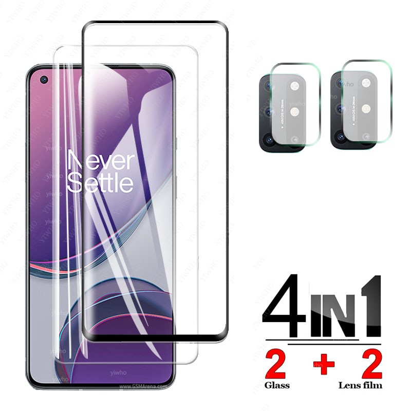 Tempered Protective Glass for OnePlus 8T 5g Screen Protector on One Plus 8T 1+8T 5g Camera Lens Glass Oneplus8t5g KB2007