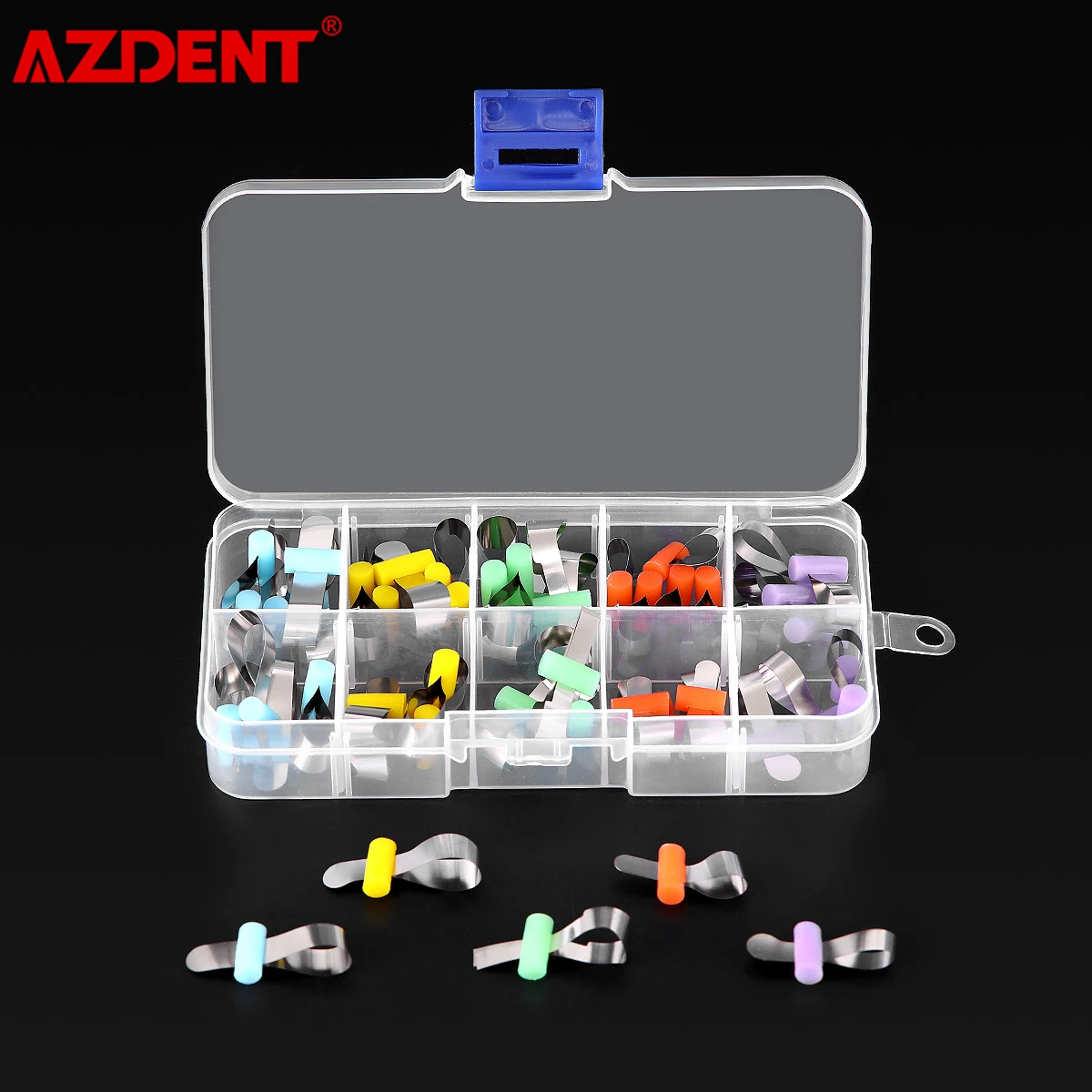 Dental Forming Sheet Orthodontic Sectional Contoured Metal Matrice Dentistry Matrix Bands