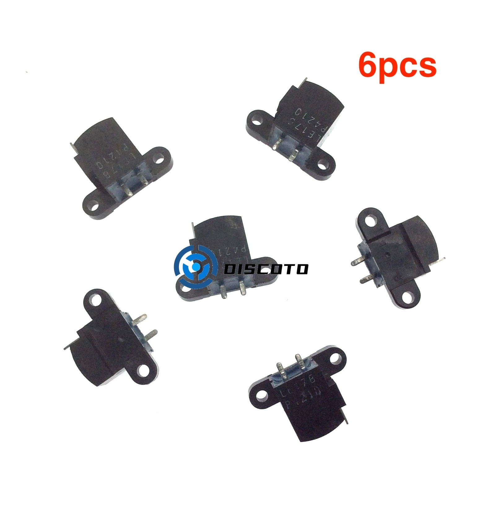 6pcs Erasing wipe sound head for tape recorder cassette deck audio player erase head LE17B LE17B