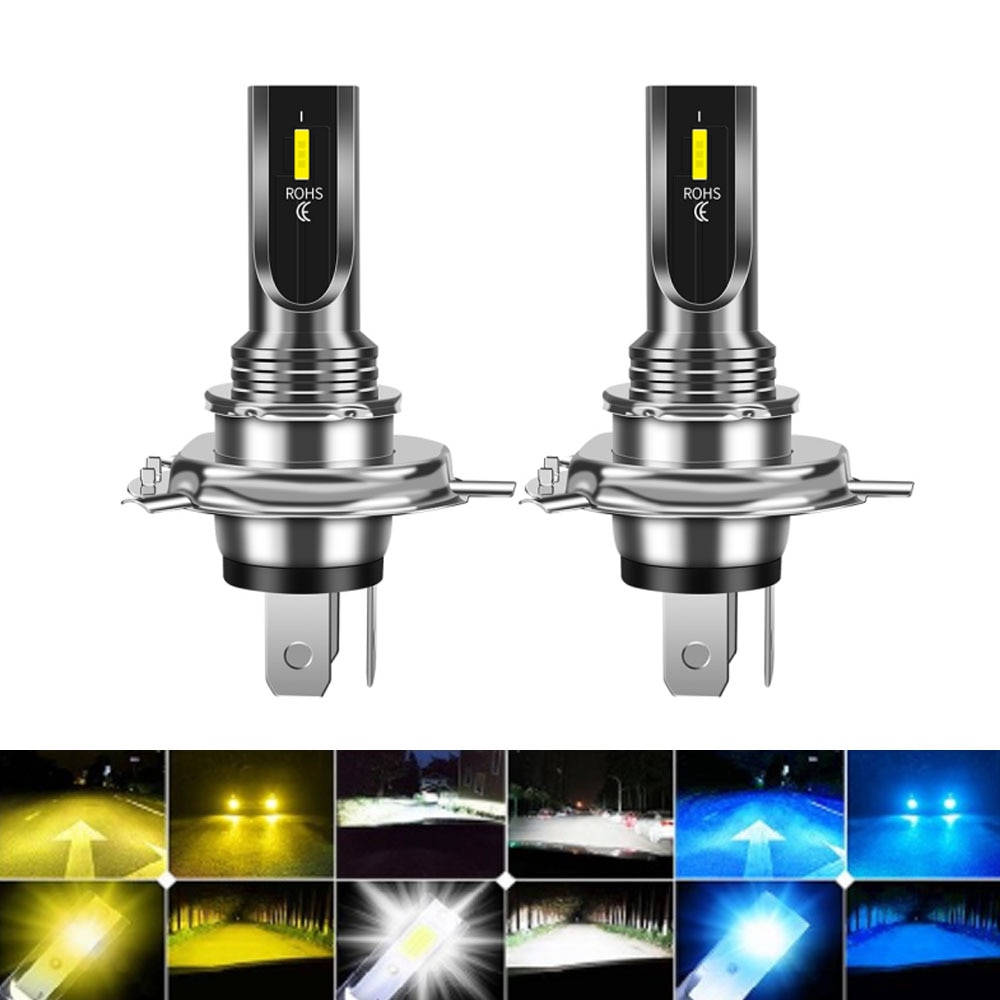 Muxall H4 H9 H8 H11 H7 Led Fog Lights 12V/24V HB4 HB3 9005 9006 Auto Bulbs For Car Headlight Accessories H16 H16 1156 P13W Lamps