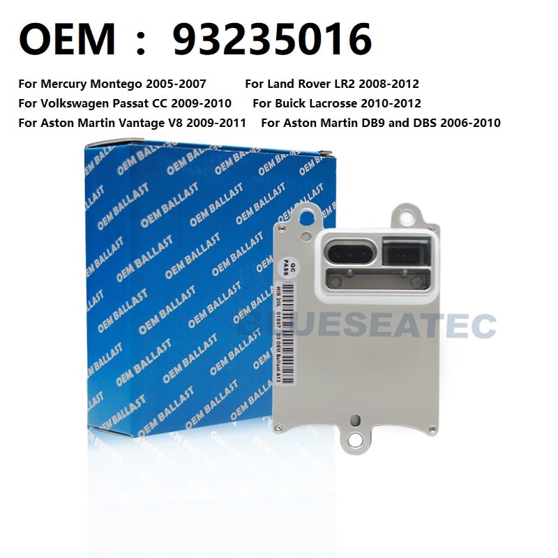 NEW OEM D1 For Land Rover LR2 For Aston Martin DB9 For Buick For Mercury Montego XENON HID Ballast Control Replaces 93235016
