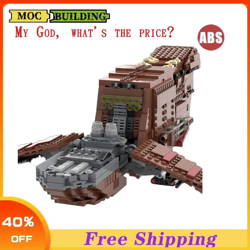 1145PCS Film Ideas Yv-666 light Cargo Ship MOC Building Blocks Assembly collections Bricks Model